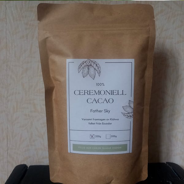 CC_Father_Sky_200g Zeremonieller Kakao – Father Sky, gehackt, 200g